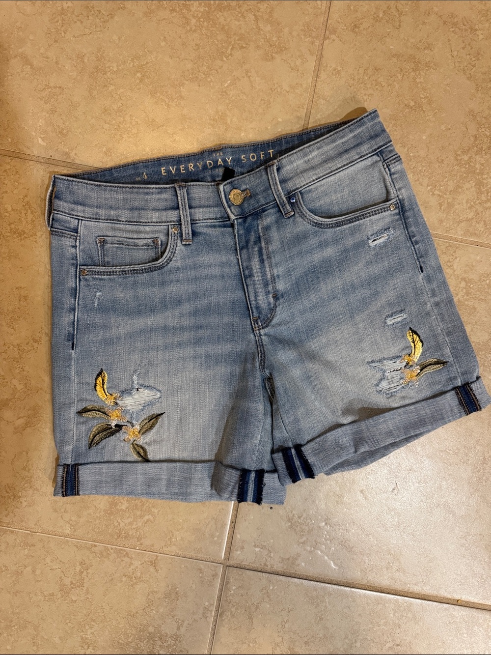 WHBM denim shorts